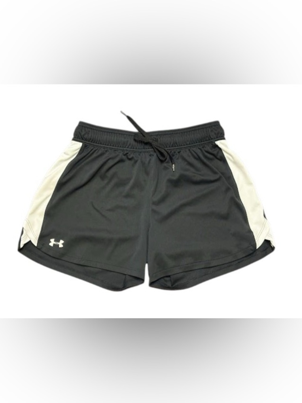 Under Armour Women’s Black White Athletic Heat Gear Shorts